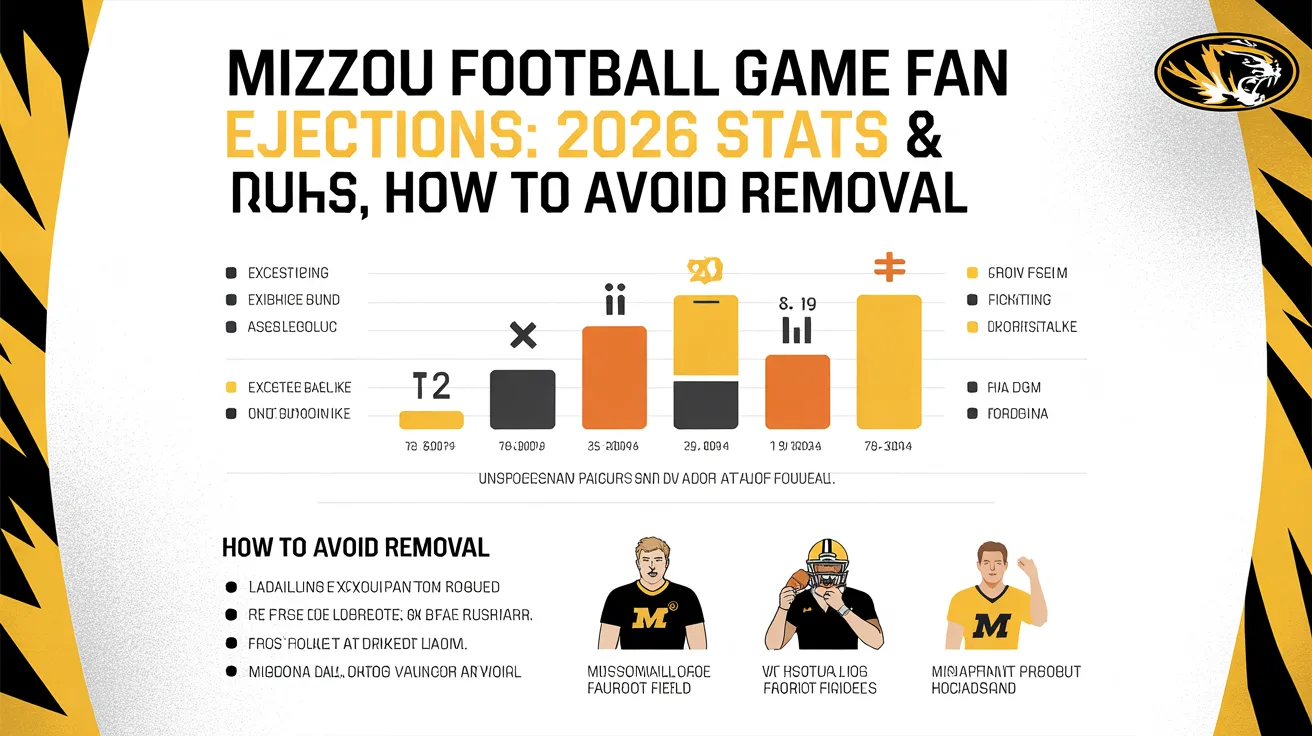 Mizzou Football Game Fan Ejections: 2026 Rules, Stats & How to Avoid Removal