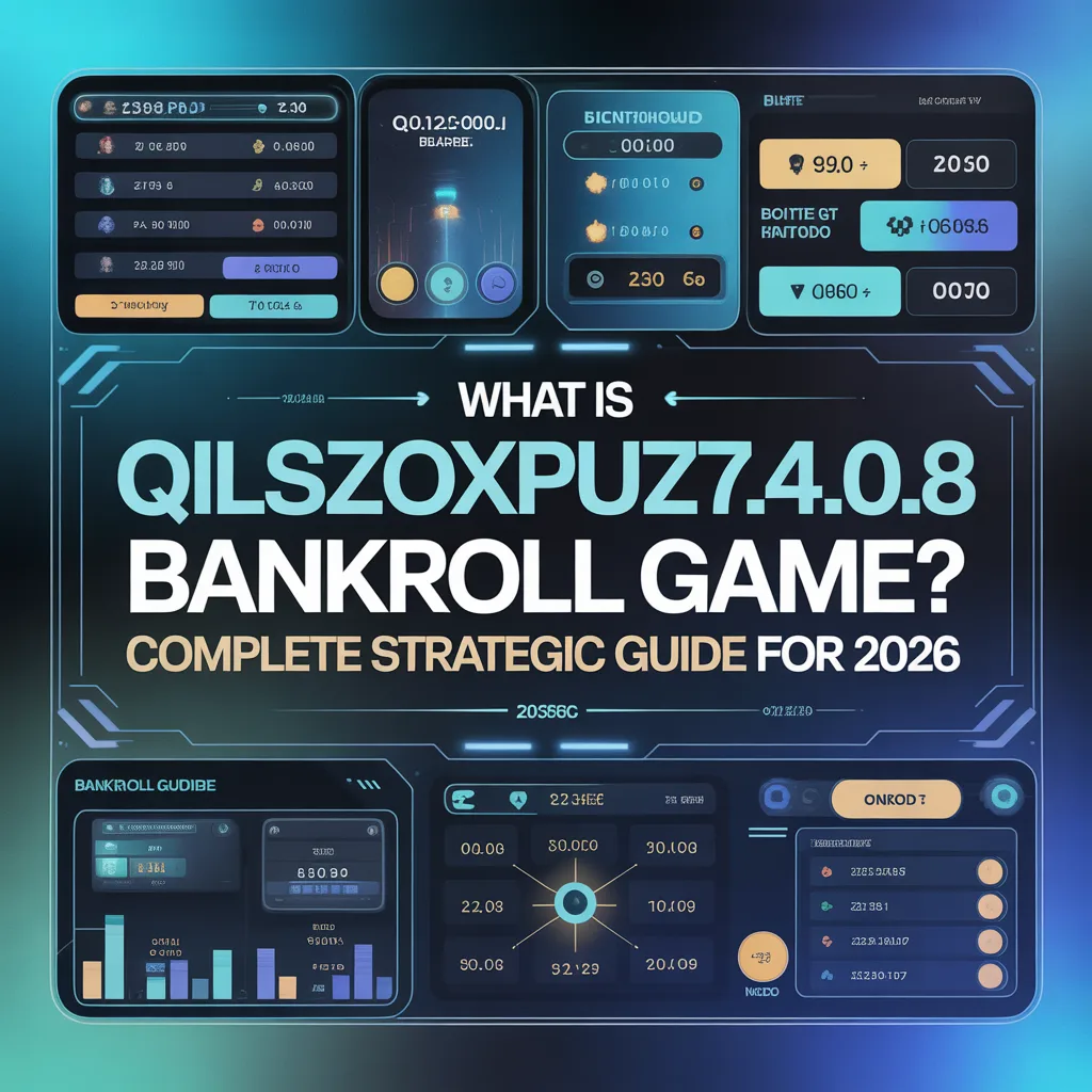 What Is Qilszoxpuz7.4.0.8 Bankroll Game? Complete Strategic Guide for 2026