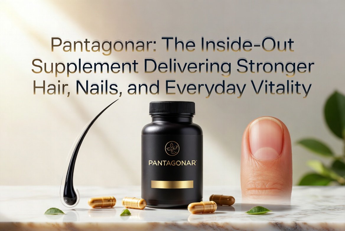 Pantagonar: The Inside-Out Supplement Delivering Stronger Hair, Nails, and Everyday Vitality