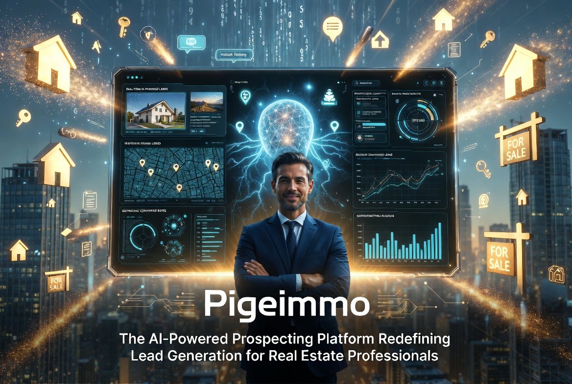 Pigeimmo: The AI-Powered Prospecting Platform Redefining Lead Generation for Real Estate Professionals
