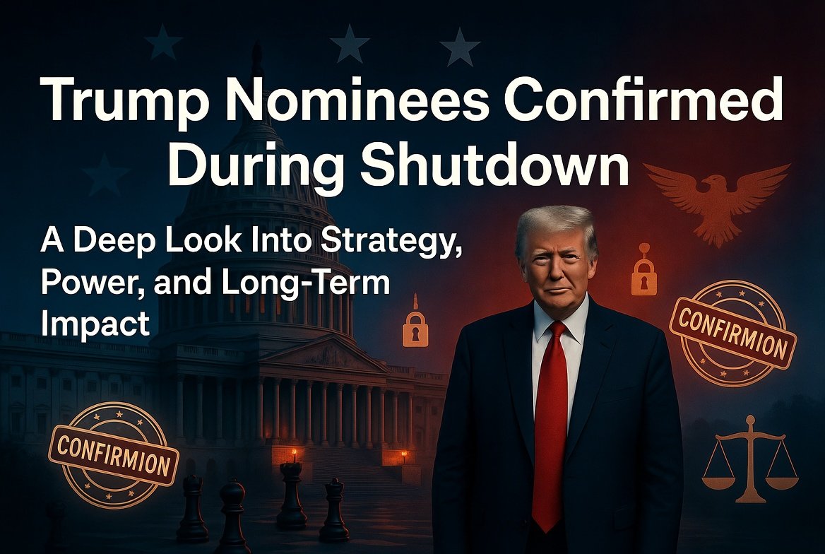 Trump Nominees Confirmed During Shutdown Impact